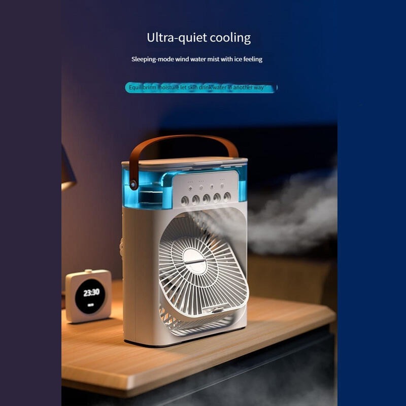 Ventilador con humidificador
