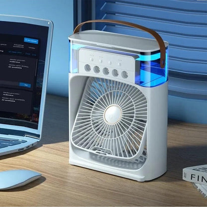 Ventilador con humidificador