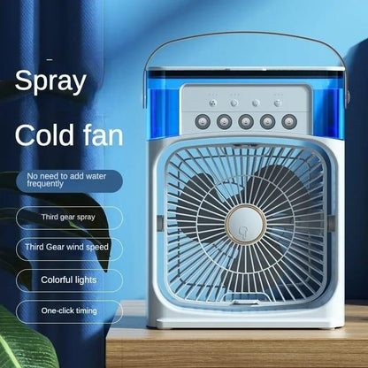 Ventilador con humidificador